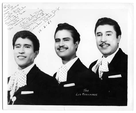 Photograph Of Group Trio Los Mexicanos Side 1 Of 1 The Portal To