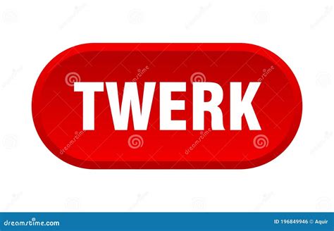 Twerk Button Vector Illustration 196835708