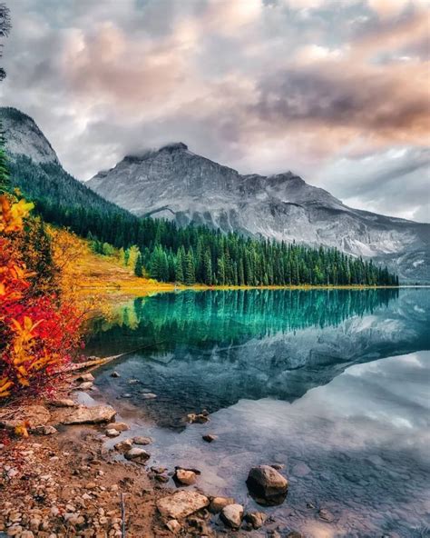Emerald Lake British Columbias Jewel Toned Lake Unusual Places