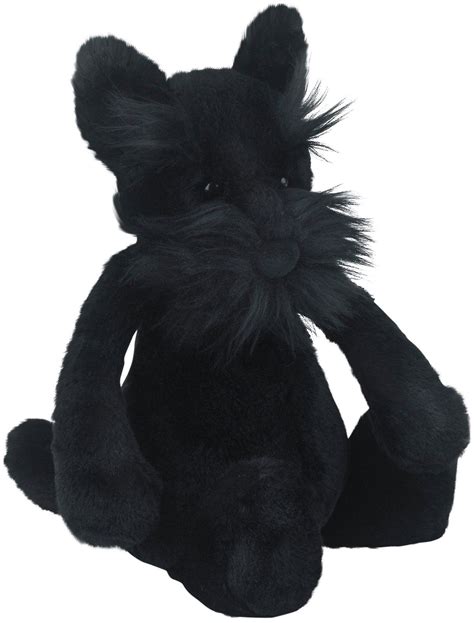 Jellycat Bashful Scottie Medium Black Dog Plush Black Dog Jellycat