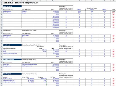 It does not constitute legal advice. Estate Executor Spreadsheet Spreadsheet Downloa estate ...