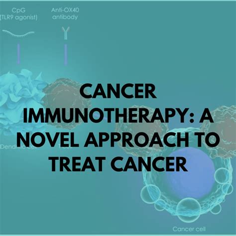 Cancer Immunotherapy A Novel Approach To Treat Cancer