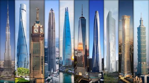 Top Ten Tallest Skyscrapers In The World F