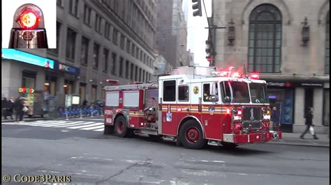 Fdny Engine 1 Responding From Quarters Youtube