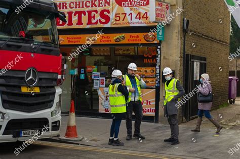 Construction Workers Still Allowed Work Through Editorial Stock Photo