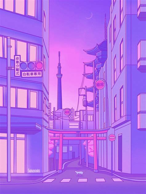 Purple Aesthetic Anime Wallpapers Top Free Purple