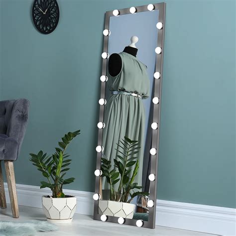 Hollywood Full Length Vanity Makeup Mirror With 22 Led Lights
