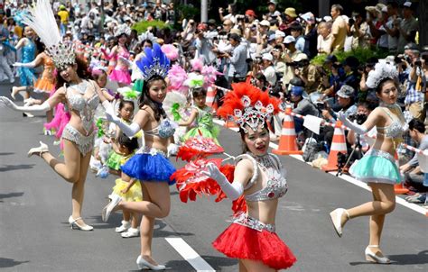神戸は早くも夏気分 サンバパレードに拍手 読んで見フォト 産経フォト