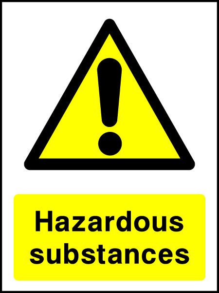 Hazardous Substances Sign Hfe Signs And Banners