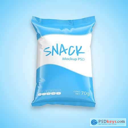 Download Snack Bag PSD Mockup » Free Download Photoshop Vector ...