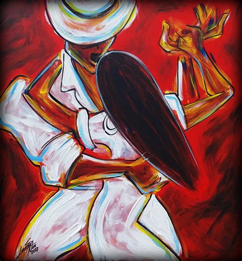 Cuban Salsa Dancers Dance Artwork Dance Paintings Dancer Painting