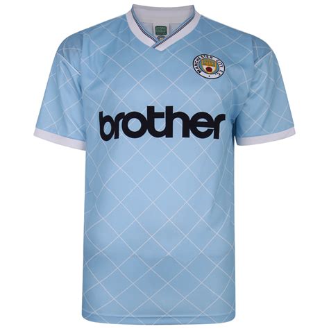 Manchester City 1988 Retro Football Shirt Uk