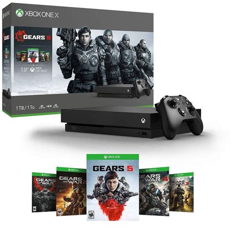 Xbox One X 1tb Console Gears 5 Bundle Xbox One Xbox Console