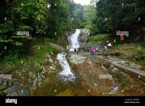 Lata Iskandar Waterfall Perak Malaysia Stock Photo Alamy