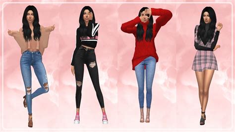 Los Sims 4 Pack De Contenido Personalizado Ropa Para Chica Sim