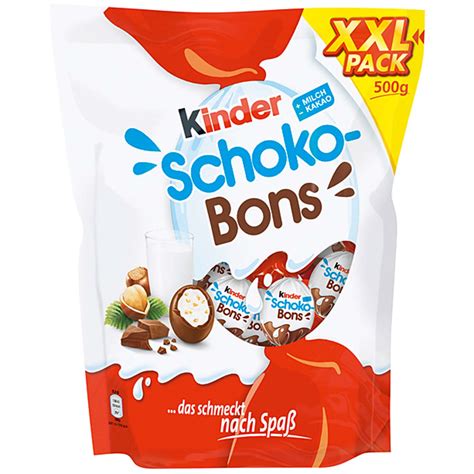 Kinder Schoko Bons Xxl Pack 500g Online Kaufen Im World Of Sweets Shop