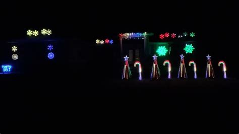 Ocala Light Show 4k Christmasamazing Grace Christmas Lights In