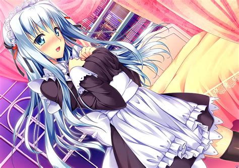 Maid Anime Character Hd Wallpaper Wallpaper Flare