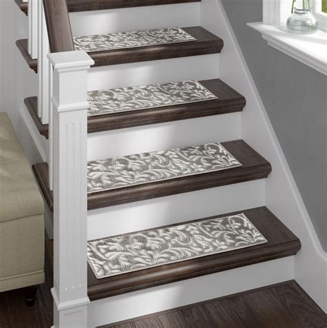 Select an option 24 inches ($43.19) 27 inches ($45.19) 31 inches ($47.19) 35 inches ($49.19) please select an option. Sofia Rugs Gray Stair Treads, Pack of 13, Carpet Stair Treads, Primrose - Walmart.com - Walmart.com