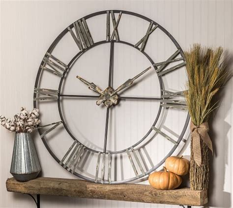 Wall Clocks Decorative Clocks And Table Clocks Pottery Barn