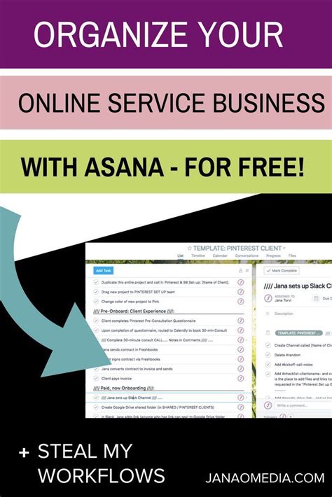 Using Asana To Organize Everything In Your Online Service Based