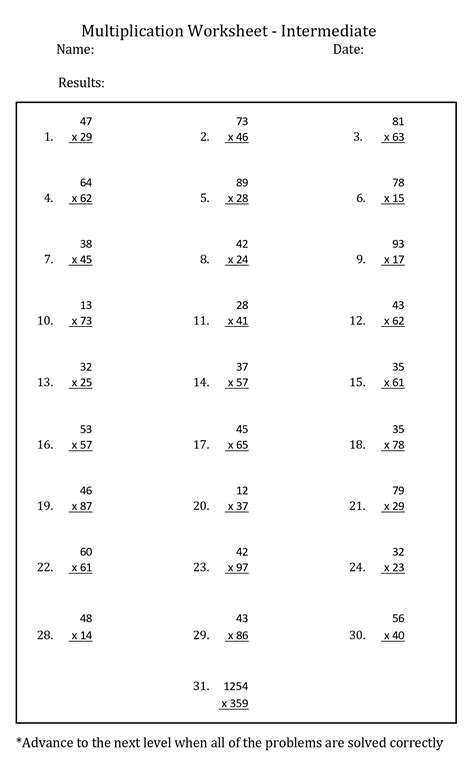 This category has lots of printable worksheets for preschoolers. Free, printable multiplication worksheets for students ...