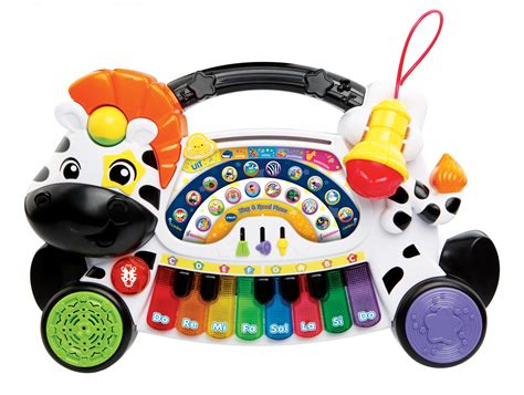 We offer an exciting selection of electronic toys designed to help infants, toddlers and preschoolers reach significant developmental milestones. VTech piano Zing & Speel - Internet-Toys