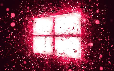 Microsoft Windows 10 Pink Wallpaper