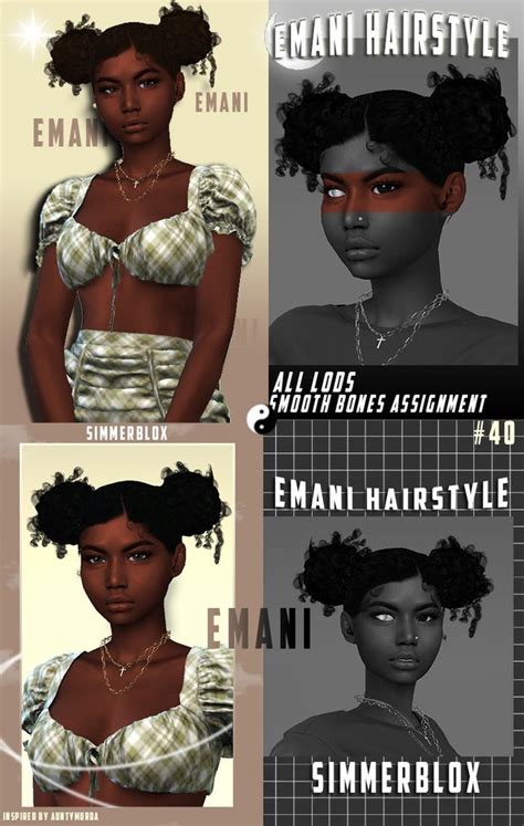 Afro Hair Sims 4 Cc Sims 4 Curly Hair Sims Hair Sims 4 Tsr Sims Cc