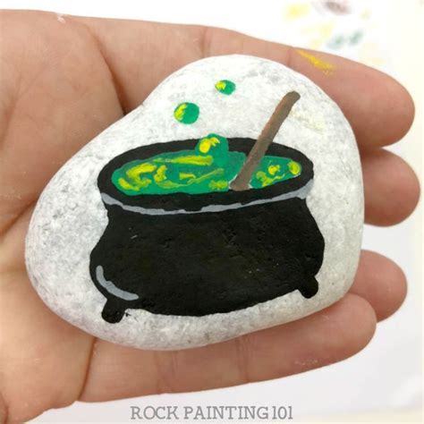 80 Scary Halloween Painted Rock Ideas Painted Rocks Rock Crafts