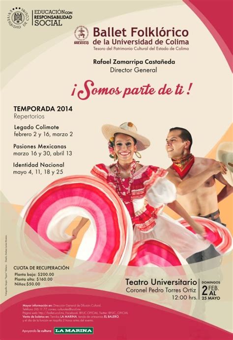 Ballet Folklórico De La Universidad De Colima Universidad De Colima