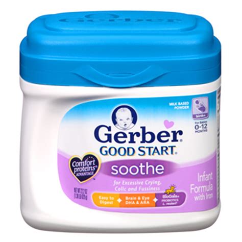Buy Gerber Good Start Soothe 124oz Powder