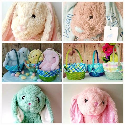 Spring has sprung, which means easter is on its way! Personalized Easter Bunny for your boy or girl. www ...