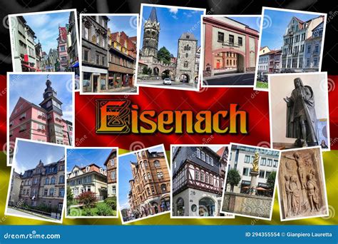 Eisenach German City Famous For Being The Birthplace Of The Composer