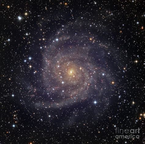 Ic 342 An Intermediate Spiral Galaxy Photograph By Ken Crawford