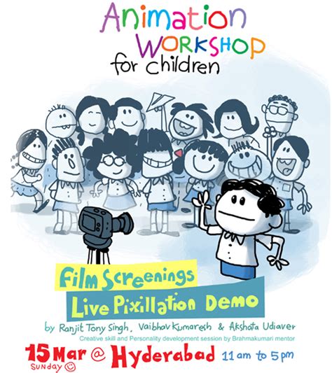 Kids Animation Workshop In Hyderabad The Animation Society Of India