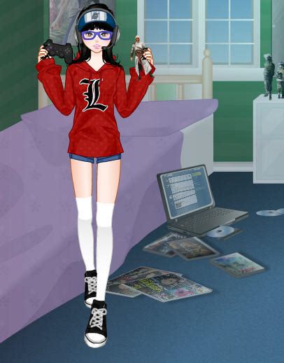 Gamer Girl By Drocellsdoll On Deviantart