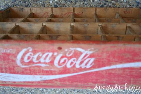 12 Ideas For Repurposing Old And Vintage Wooden Coke Soda Crates Coke