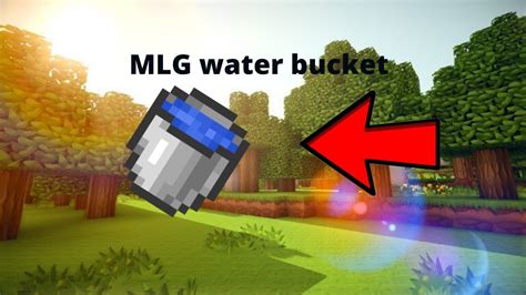 Epic Water Bucket Mlg Minecraft Youtube