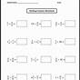 Fraction Worksheet 6th Grade