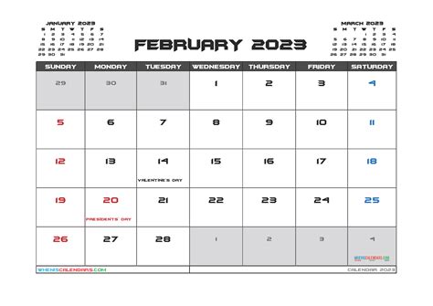 Free Calendar 2023 Free Printable Online