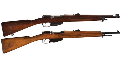 Two Dutch Mannlicher Model 1895 Bolt Action Carbines Rock Island Auction