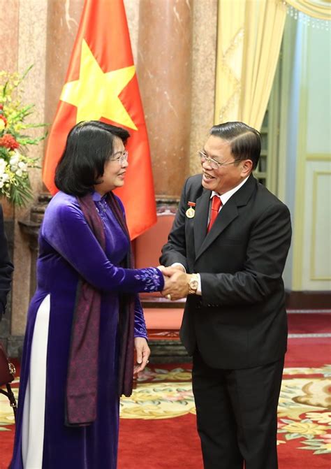 Ai là chủ tịch quốc hội khóa 15? Phó Chủ tịch nước Đặng Thị Ngọc Thịnh tiếp Đoàn đại biểu ...