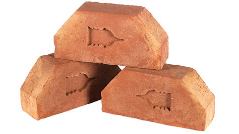 Red Chamfered Coping Britannia Handmade Bricks