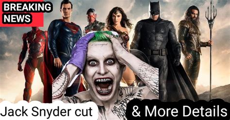 See the second new image of leto's joker below. JUSTICE LEAGUE : Zack Snyder Cut Major Updates & Jared ...