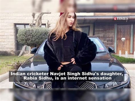 His wife name is navjot kaur sidhu and she is a doctor by profession. WATCH VIDEO Navjot Singh Sidhu Daughter Rabia Sidhu Hot ...