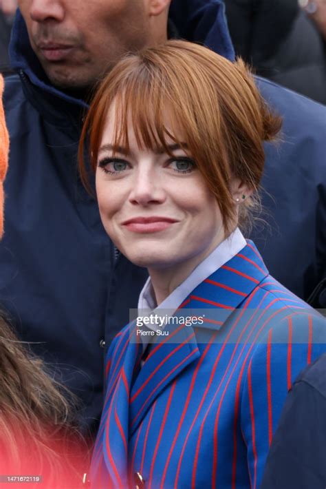 Emma Stone Attends The Louis Vuitton Womenswear Fall Winter 2023 2024 News Photo Getty Images