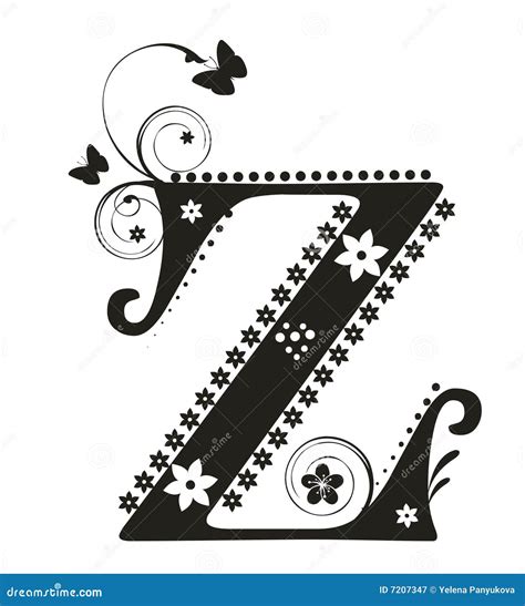 Letter Z Royalty Free Stock Photography Image 7207347