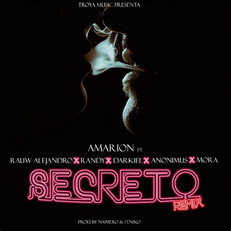 Amarion Secreto Remix Lyrics Genius Lyrics