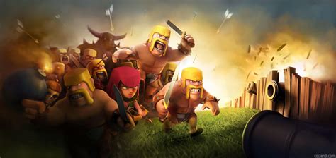 Clash Of Clans Troops Wallpapers Wallpaper Cave